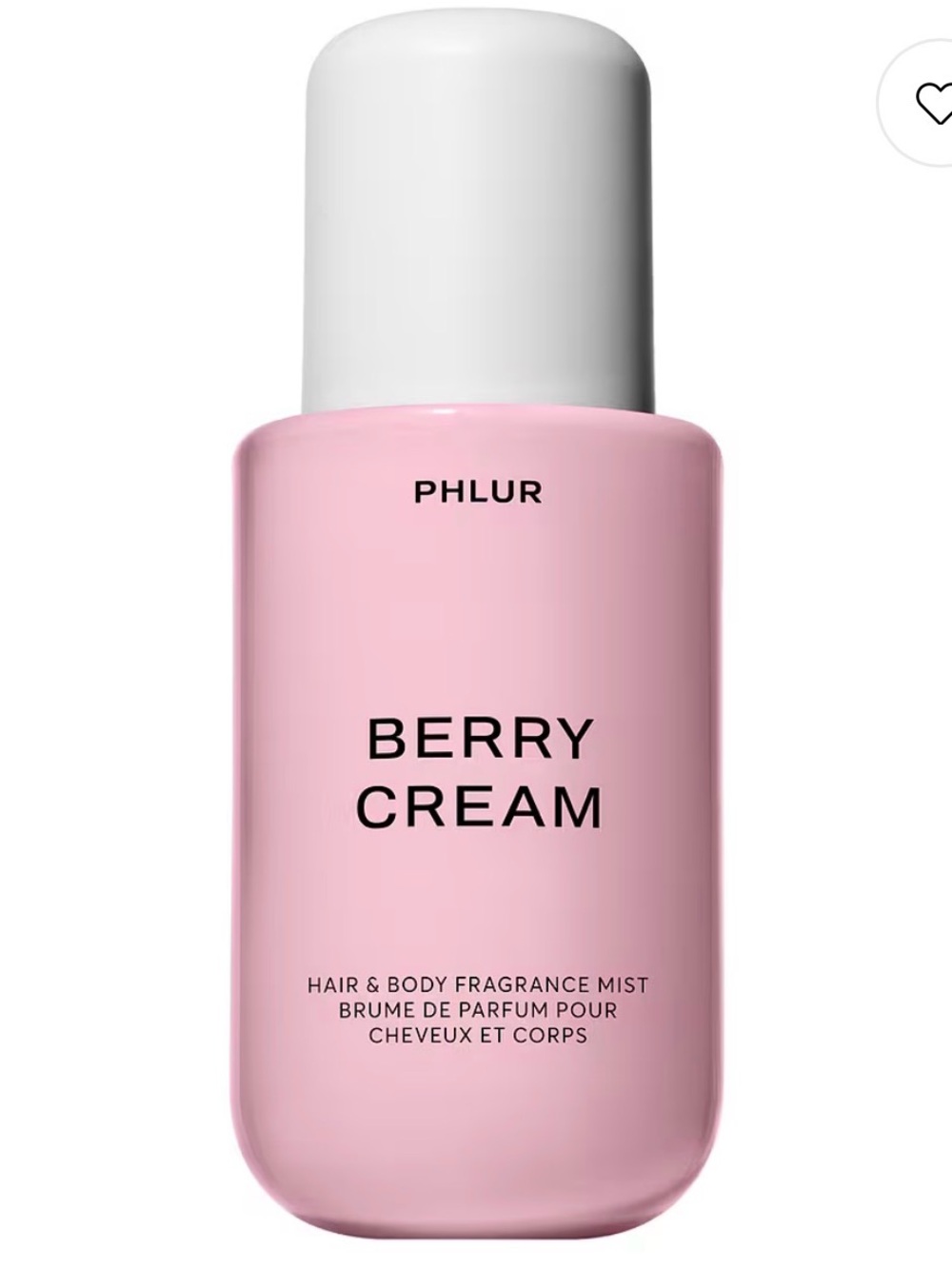 NWT Phlur Berry Swim Hair & Body Mist